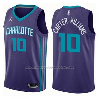 Maillot Charlotte Hornets Michael Carter-Williams #10 Statement 2017-18 Volet