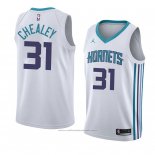 Maillot Charlotte Hornets Swingmanjoe Chealey #31 Association 2018 Blanc