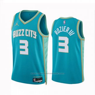 Maillot Charlotte Hornets Terry Rozier III #3 Ville 2023-24 Vert