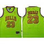 Maillot Chicago Bulls Michael Jordan #23 Vert