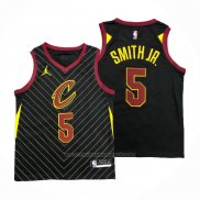 Maillot Cleveland Cavaliers Dennis Smith Jr. #5 Statement 2020-21 Noir