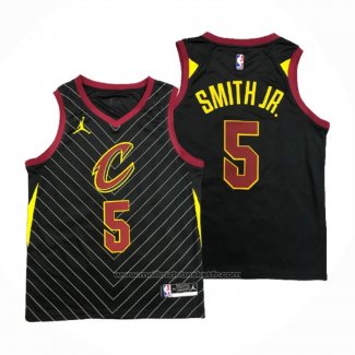 Maillot Cleveland Cavaliers Dennis Smith Jr. #5 Statement 2020-21 Noir