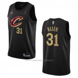 Maillot Cleveland Cavaliers Jarrett Allen #31 Statement 2022-23 Noir
