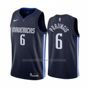 Maillot Dallas Mavericks Kristaps Porzingis #6 Statement 2019-20 Bleu