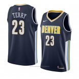 Maillot Denver Nuggets Emanuel Terry #23 Icon 2018 Bleu