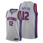 Maillot Detroit Pistons Derrick Walton #12 Statement 2019-20 Gris