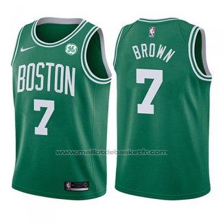 Maillot Enfant Boston Celtics Jaylen Brown #7 Icon 2017-18 Vert