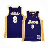 Maillot Enfant Los Angeles Lakers Kobe Bryant #8 Mitchell & Ness 1999-00 Volet
