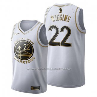 Maillot Golden Edition Golden State Warriors Andrew Wiggins #22 2019-20 Blanc