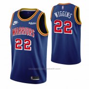 Maillot Golden State Warriors Andrew Wiggins #22 75th Anniversary Bleu