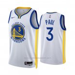 Maillot Golden State Warriors Jordan Poole #3 Association 2022-23 Blanc