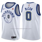 Maillot Golden State Warriors Patrick McCaw #0 Hardwood Classic 2017-18 Blanc