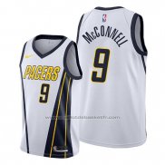 Maillot Indiana Pacers T.j. Mcconnell #9 Ville Blanc