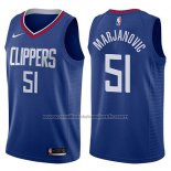 Maillot Los Angeles Clippers Boban Marjanovic #51 Icon 2017-18 Bleu