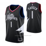 Maillot Los Angeles Clippers James Harden #1 Statement Noir