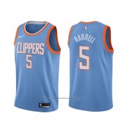 Maillot Los Angeles Clippers Montrezl Harrell #5 Ville Bleu