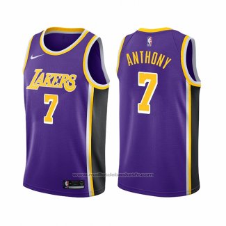 Maillot Los Angeles Lakers Carmelo Anthony #7 Statement 2021 Volet