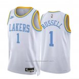 Maillot Los Angeles Lakers D'angelo Russell #1 Classic 2022-23 Blanc