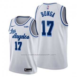 Maillot Los Angeles Lakers Isaac Bonga #17 Classic Edition 2019-20 Blanc