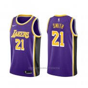 Maillot Los Angeles Lakers J.r. Smith #21 Statement 2020 Volet