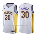 Maillot Los Angeles Lakers Julius Randle #30 Association 2017-18 Blanc