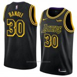 Maillot Los Angeles Lakers Julius Randle #30 Ville 2018 Noir