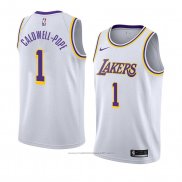 Maillot Los Angeles Lakers Kentavious Caldwell-Pope #1 Association 2018-19 Blanc