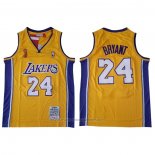 Maillot Los Angeles Lakers Kobe Bryant #24 2009 Finals Jaune