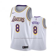 Maillot Los Angeles Lakers Kobe Bryant #8 Association 2018 Blanc