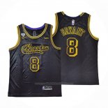 Maillot Los Angeles Lakers Kobe Bryant #8 Crenshaw Black Mamba Noir