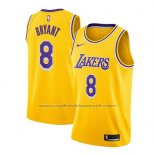Maillot Los Angeles Lakers Kobe Bryant #8 Nike Icon 2018-19 Jaune