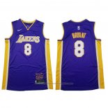 Maillot Los Angeles Lakers Kobe Bryant #8 Retirement 2018 Volet