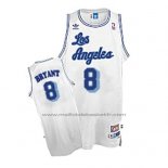 Maillot Los Angeles Lakers Kobe Bryant #8 Retro Blanc2