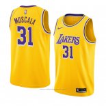 Maillot Los Angeles Lakers Mike Muscala #31 Icon 2018-19 Jaune