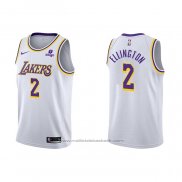 Maillot Los Angeles Lakers Wayne Ellington #2 Association 2021-22 Blanc