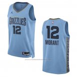 Maillot Memphis Grizzlies Ja Morant #12 Statement 2022-23 Bleu