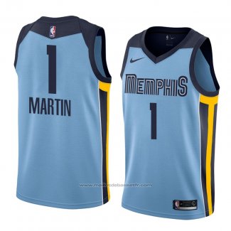 Maillot Memphis Grizzlies Jarell Martin #1 Statement 2018 Bleu