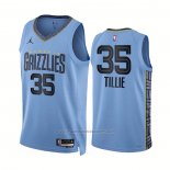 Maillot Memphis Grizzlies Killian Tillie #35 Statement 2022-23 Bleu