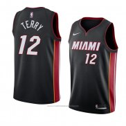 Maillot Miami Heat Heat Emanuel Terry #12 Icon 2018 Noir