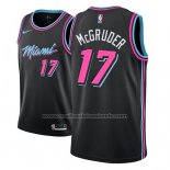 Maillot Miami Heat Rodney McGruder #17 Ville 2018-19 Noir