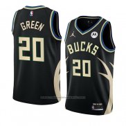 Maillot Milwaukee Bucks A.C. Green #20 Statement 2022-23 Noir