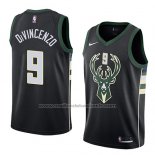 Maillot Milwaukee Bucks Donte Divincenzo #9 Statement 2018 Noir