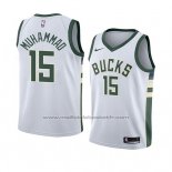 Maillot Milwaukee Bucks Shabazz Muhammad #15 Association 2018 Blanc