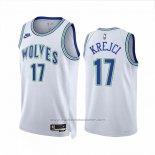 Maillot Minnesota Timberwolves Vit Krejci #17 Classic 2023-24 Blanc