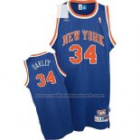 Maillot New York Knicks Charles Oakle #34 Retro Bleu