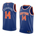 Maillot New York Knicks Willy Hernangomez #14 Icon 2018 Bleu