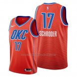 Maillot Oklahoma City Thunder Dennis Schroder #17 Statement Orange