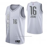 Maillot Oklahoma City Thunder Ty Jerome #16 Ville 2021-22 Blanc