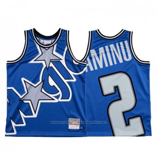 Maillot Orlando Magic Al-Farouq Aminu #2 Mitchell & Ness Big Face Bleu