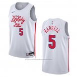 Maillot Philadelphia 76ers Montrezl Harrell #5 Ville 2022-23 Blanc